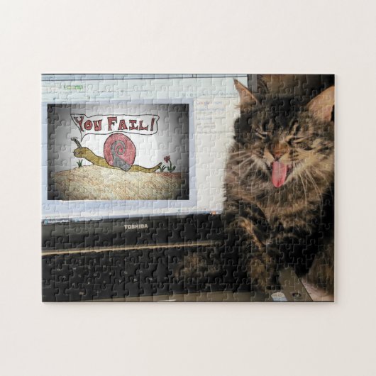 Mijn kat haat me legpuzzel (Horizontaal)
