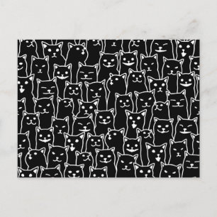 Mijn kat had gelijk over jou grappige katten patro briefkaart