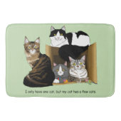 Mijn kat heeft katten badmat (Voorkant)