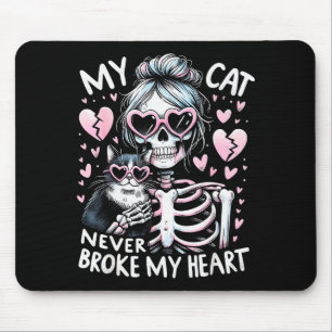 Mijn kat heeft mijn hart nooit gebroken, grappige muismat