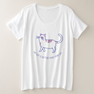 Mijn kat is beter dan jouw kat Funny T-Shirt