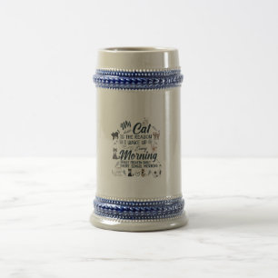 Mijn kat is de reden Katten houden van design Bierpul