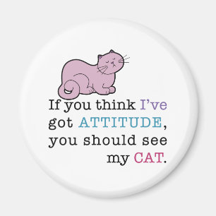 Mijn kat is grappige kat magneet