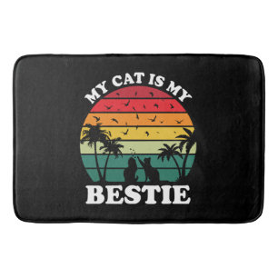 Mijn kat is mijn beste vriend badmat