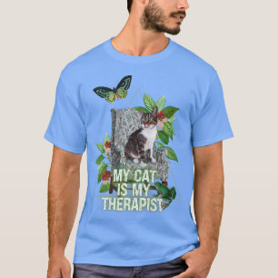Mijn kat is mijn theeste grappige kat op mijn stoe t-shirt