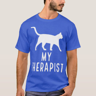 Mijn kat is mijn therapist t-shirt