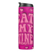 Mijn kat is mijn Valentijn Thermosbeker (Geroteerd rechts)