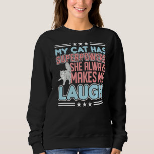 Mijn kat maakt me altijd lasterkatat trui