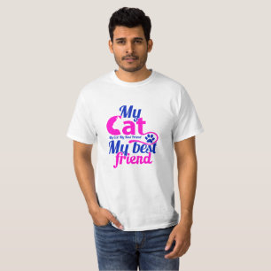 Mijn kat mijn beste vriend t-shirt
