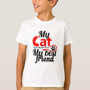 Mijn kat mijn beste vriend t-shirt