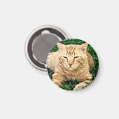 Mijn kat Rudy Magnet Magneet (Voorkant / Achterkant)