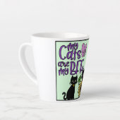 Mijn katten zijn mijn Bff's Latte Mok (Linkerhoek)