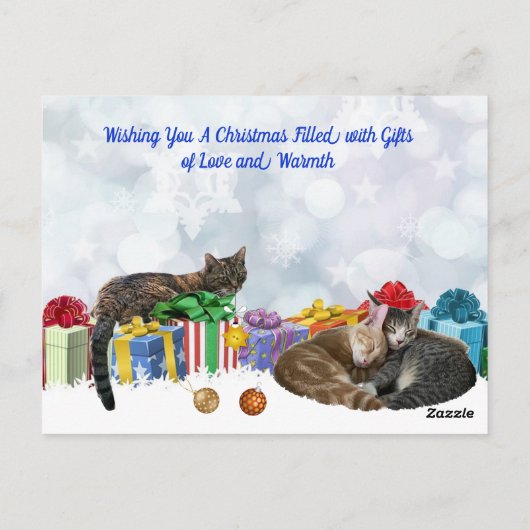 MIJN KERST KAART 2024 Test briefkaart (Achterkant)