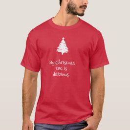 Mijn kerstboom is heerlijk T-shirt