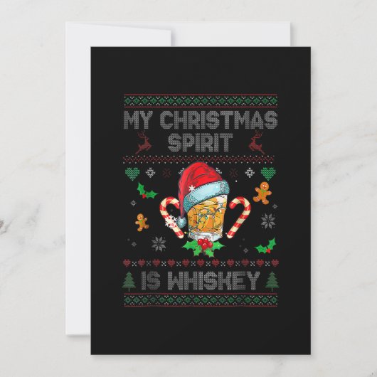 Mijn kerstgeest is heel erg lomp, lomp zweterige k save the date (Voorkant)