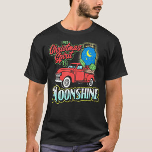 Mijn kerstgeest is Moonshine Truck & L T-shirt