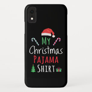 Mijn kerstpajama-Shirt iPhone XR Hoesje