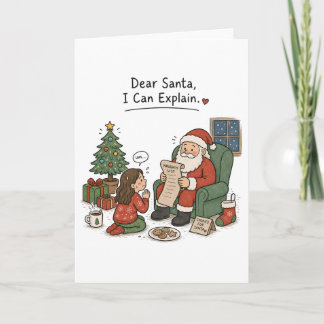 Mijn kerstverpakking is nog niet af Leuk Kaart
