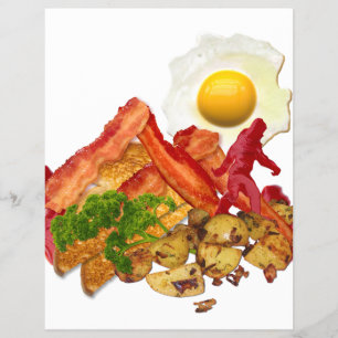 Mijn Ketchup Gone Squatchin voor Bacon Flyer