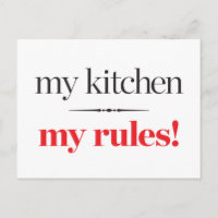 Mijn keuken, mijn regels