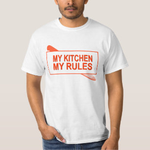 Mijn keuken. Mijn regels. Fun Design for Kitchen B T-shirt
