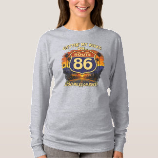 Mijn kicks op route 86 T-shirt