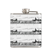 Mijn Kinda Town Flask Heupfles (Achterkant)