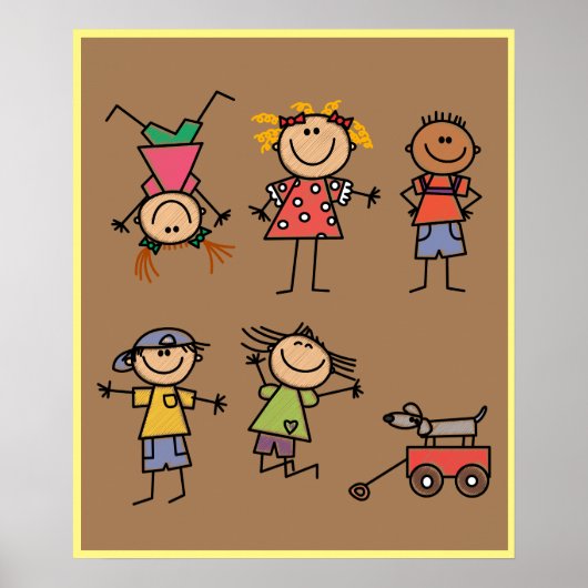 Mijn Kinder afspeeltijd Poster (Voorkant)