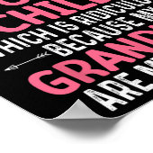 Mijn Kinderen beschuldigen mij ervan dat ik een fa Poster (Hoek)