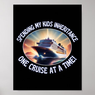 Mijn Kinderen Erfenis Uitgeven Met Één Cruise Per Poster