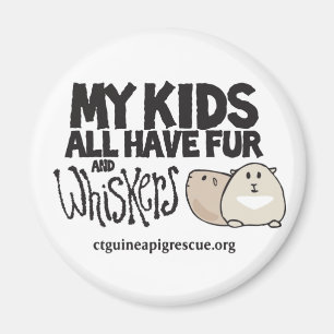 Mijn Kinderen hebben allemaal vier en whiskers Mag Magneet