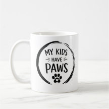 Mijn Kinderen Hebben Pootjes Hond Ouder Citaat
