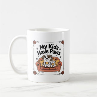 Mijn Kinderen Hebben Pootjes Mok | Grappig Cadeau