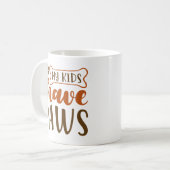 Mijn Kinderen hebben poten Koffiemok (Voorkant links)