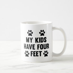 Mijn Kinderen hebben vier Feet Koffiemok