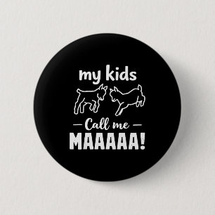 Mijn kinderen noemen me mah retro vintage moederda ronde button 5,7 cm