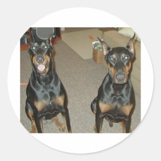 Mijn kinderen ronde sticker