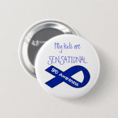 Mijn Kinderen zijn sensationele pinachter Button (Voorkant /achterkant)