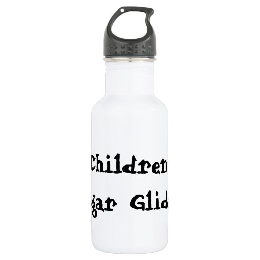 Mijn kinderen zijn suikerzweren waterfles (Voorkant)