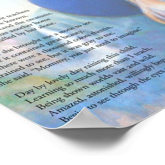 Mijn kinderogen poster (Hoek)