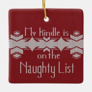 Mijn Kindle staat op de stoute lijst – lelijke tru Keramisch Ornament