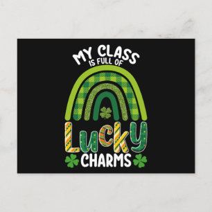 Mijn klas is vol geluk met Sint Patrick's Day Briefkaart