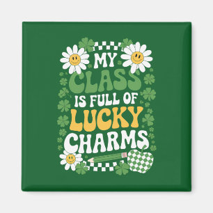 Mijn klas zit vol Lucky Charms St. Patrick's Day Magneet