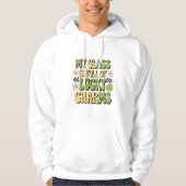 Mijn klas zit vol met Lucky Charms Patrick's Teach Hoodie (Voorkant)
