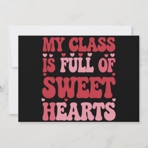 Mijn klas zit vol met schatjes Valentijnsdag Feestdagenkaart