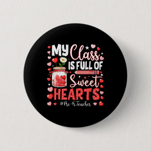 Mijn klas zit vol met schatten Pre-k leerkracht Ronde Button 5,7 Cm
