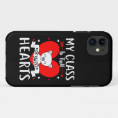 Mijn klas zit vol met zoete harten Valentijn Case-Mate iPhone Case (Achterkant (horizontaal))