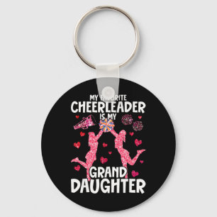 Mijn kleindochter Cheer Oma Cheerleading Oma Sleutelhanger