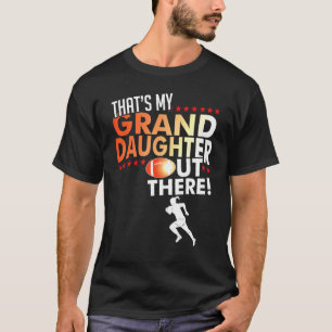 Mijn kleindochter Rugby Opa Oma T-shirt