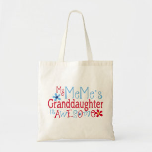 Mijn kleindochter van mij is Geweldige Tote Bag